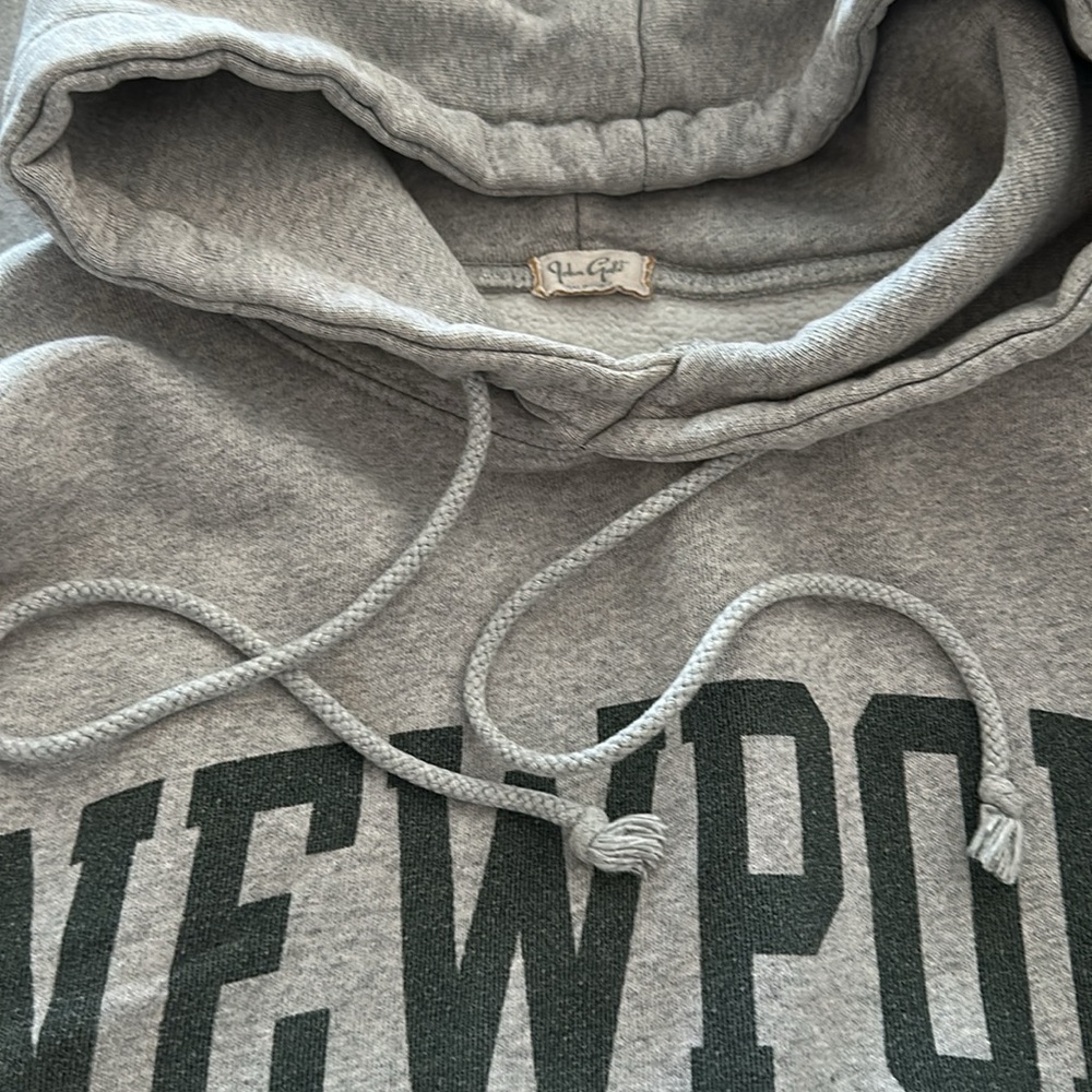 RARE Brandy Melville | John Galt Oversized Graphic Hoodie - Picture 5 of 5